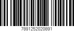Código de barras (EAN, GTIN, SKU, ISBN): '7891252020891'
