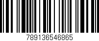 Código de barras (EAN, GTIN, SKU, ISBN): '789136546865'