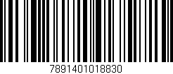 Código de barras (EAN, GTIN, SKU, ISBN): '7891401018830'