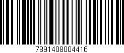 Código de barras (EAN, GTIN, SKU, ISBN): '7891408004416'