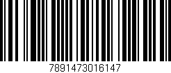 Código de barras (EAN, GTIN, SKU, ISBN): '7891473016147'