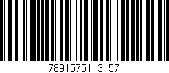 Código de barras (EAN, GTIN, SKU, ISBN): '7891575113157'
