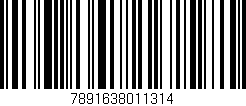 Código de barras (EAN, GTIN, SKU, ISBN): '7891638011314'