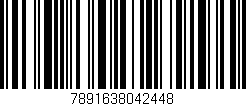 Código de barras (EAN, GTIN, SKU, ISBN): '7891638042448'