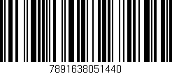 Código de barras (EAN, GTIN, SKU, ISBN): '7891638051440'