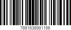Código de barras (EAN, GTIN, SKU, ISBN): '7891638991166'