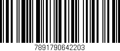 Código de barras (EAN, GTIN, SKU, ISBN): '7891790642203'