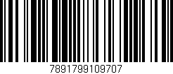 Código de barras (EAN, GTIN, SKU, ISBN): '7891799109707'