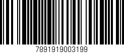 Código de barras (EAN, GTIN, SKU, ISBN): '7891919003199'