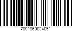 Código de barras (EAN, GTIN, SKU, ISBN): '7891969034051'
