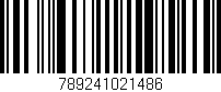 Código de barras (EAN, GTIN, SKU, ISBN): '789241021486'