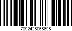 Código de barras (EAN, GTIN, SKU, ISBN): '7892425065695'