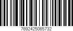 Código de barras (EAN, GTIN, SKU, ISBN): '7892425065732'
