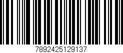 Código de barras (EAN, GTIN, SKU, ISBN): '7892425129137'