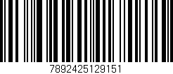 Código de barras (EAN, GTIN, SKU, ISBN): '7892425129151'