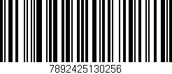 Código de barras (EAN, GTIN, SKU, ISBN): '7892425130256'