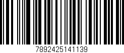 Código de barras (EAN, GTIN, SKU, ISBN): '7892425141139'