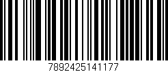 Código de barras (EAN, GTIN, SKU, ISBN): '7892425141177'