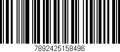 Código de barras (EAN, GTIN, SKU, ISBN): '7892425158496'