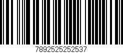 Código de barras (EAN, GTIN, SKU, ISBN): '7892525252537'