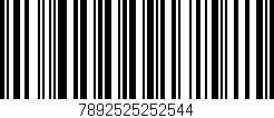 Código de barras (EAN, GTIN, SKU, ISBN): '7892525252544'