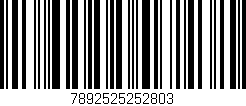 Código de barras (EAN, GTIN, SKU, ISBN): '7892525252803'