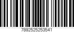 Código de barras (EAN, GTIN, SKU, ISBN): '7892525253541'