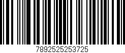 Código de barras (EAN, GTIN, SKU, ISBN): '7892525253725'