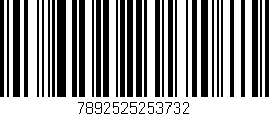 Código de barras (EAN, GTIN, SKU, ISBN): '7892525253732'