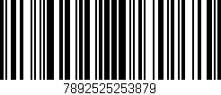 Código de barras (EAN, GTIN, SKU, ISBN): '7892525253879'