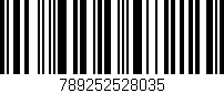 Código de barras (EAN, GTIN, SKU, ISBN): '789252528035'