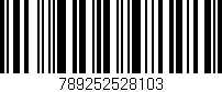Código de barras (EAN, GTIN, SKU, ISBN): '789252528103'