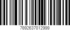 Código de barras (EAN, GTIN, SKU, ISBN): '7892637012999'
