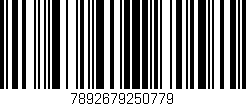 Código de barras (EAN, GTIN, SKU, ISBN): '7892679250779'