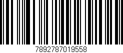 Código de barras (EAN, GTIN, SKU, ISBN): '7892787019558'
