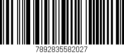 Código de barras (EAN, GTIN, SKU, ISBN): '7892835582027'