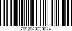 Código de barras (EAN, GTIN, SKU, ISBN): '7892840233044'