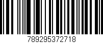 Código de barras (EAN, GTIN, SKU, ISBN): '789295372718'