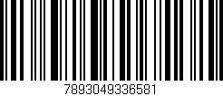 Código de barras (EAN, GTIN, SKU, ISBN): '7893049336581'