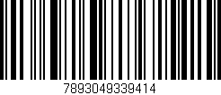 Código de barras (EAN, GTIN, SKU, ISBN): '7893049339414'