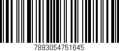 Código de barras (EAN, GTIN, SKU, ISBN): '7893054751645'