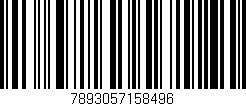 Código de barras (EAN, GTIN, SKU, ISBN): '7893057158496'