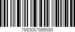 Código de barras (EAN, GTIN, SKU, ISBN): '7893057898590'