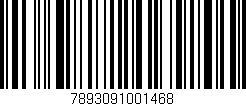 Código de barras (EAN, GTIN, SKU, ISBN): '7893091001468'