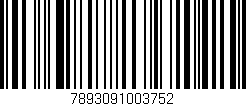 Código de barras (EAN, GTIN, SKU, ISBN): '7893091003752'