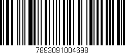 Código de barras (EAN, GTIN, SKU, ISBN): '7893091004698'