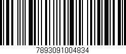Código de barras (EAN, GTIN, SKU, ISBN): '7893091004834'