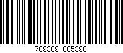 Código de barras (EAN, GTIN, SKU, ISBN): '7893091005398'