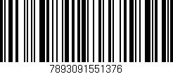 Código de barras (EAN, GTIN, SKU, ISBN): '7893091551376'