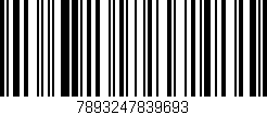 Código de barras (EAN, GTIN, SKU, ISBN): '7893247839693'